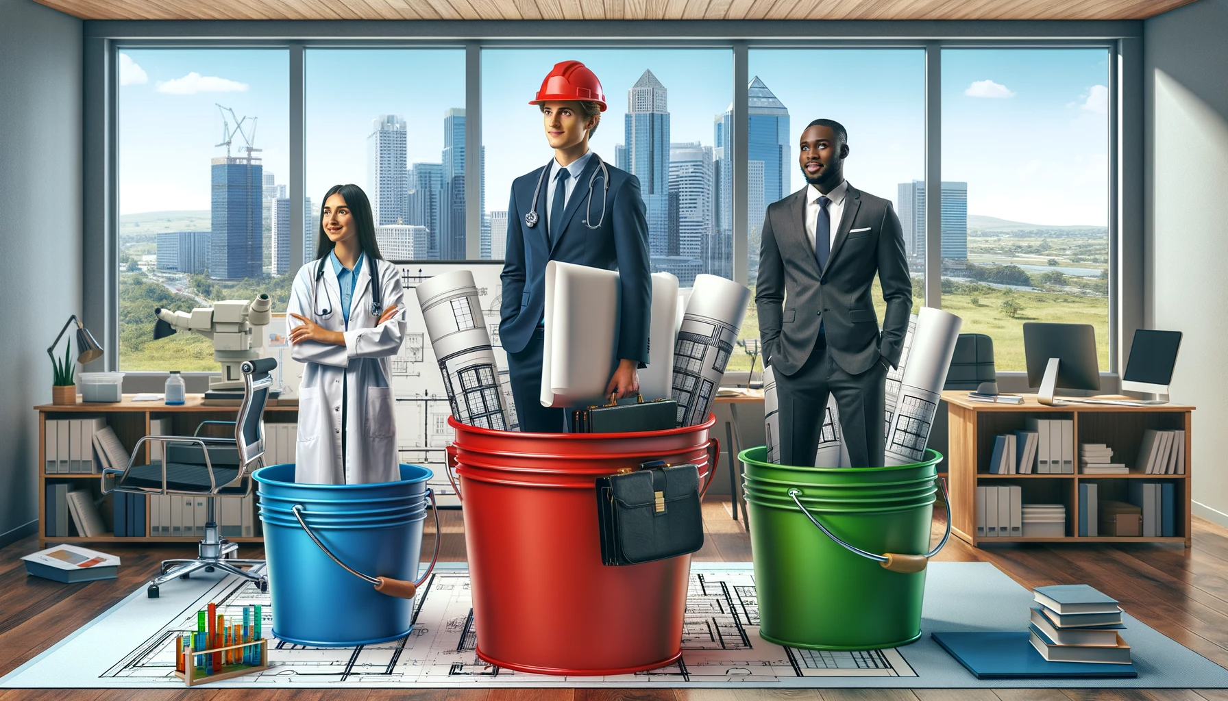 Hiring People And Putting Them In Buckets