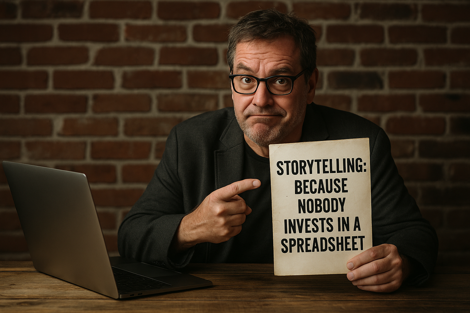 Storytelling: Because Nobody Invests in a Spreadsheet